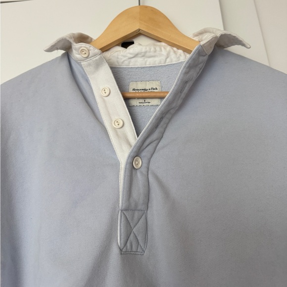 Abercrombie & Fitch Super Soft Polo Long Sleeve - Picture 3 of 4
